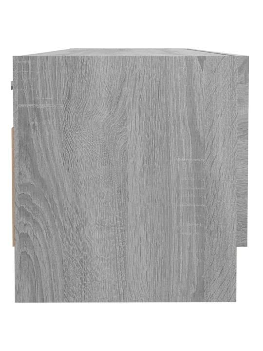 Vaatekaappi harmaa sonoma 100x32,5x35 cm tekninen puu