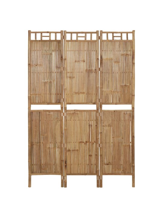 3-paneelinen tilanjakaja bambu 120x180 cm
