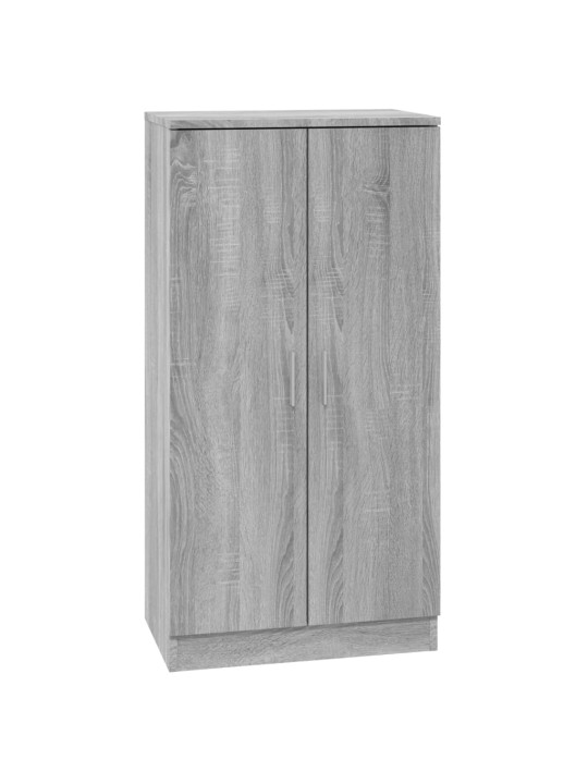Kenkäkaappi harmaa sonoma 55x35x108 cm tekninen puu