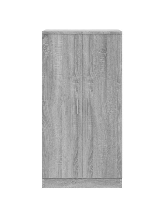 Kenkäkaappi harmaa sonoma 55x35x108 cm tekninen puu