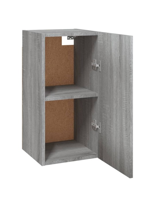 TV-tasot 2 kpl harmaa Sonoma 30,5x30x60 cm lastulevy