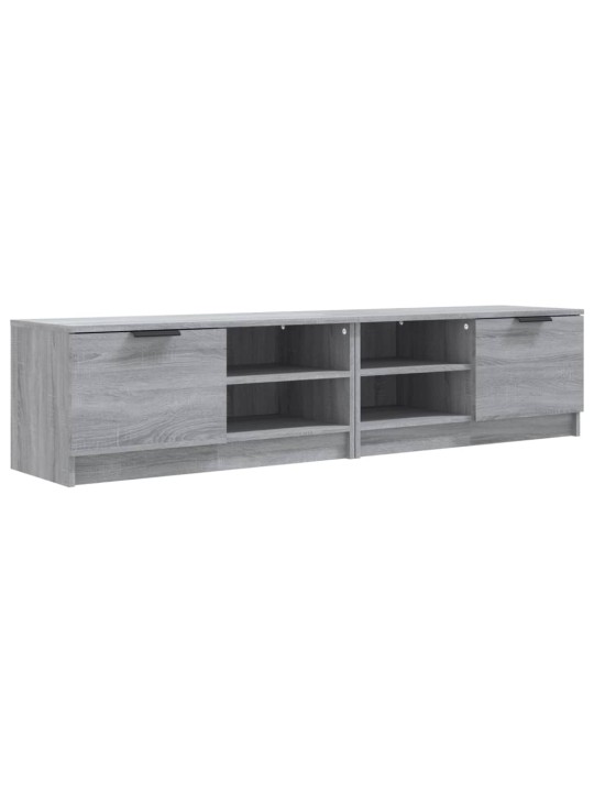 TV-tasot 2 kpl harmaa Sonoma 80x35x36,5 cm lastulevy