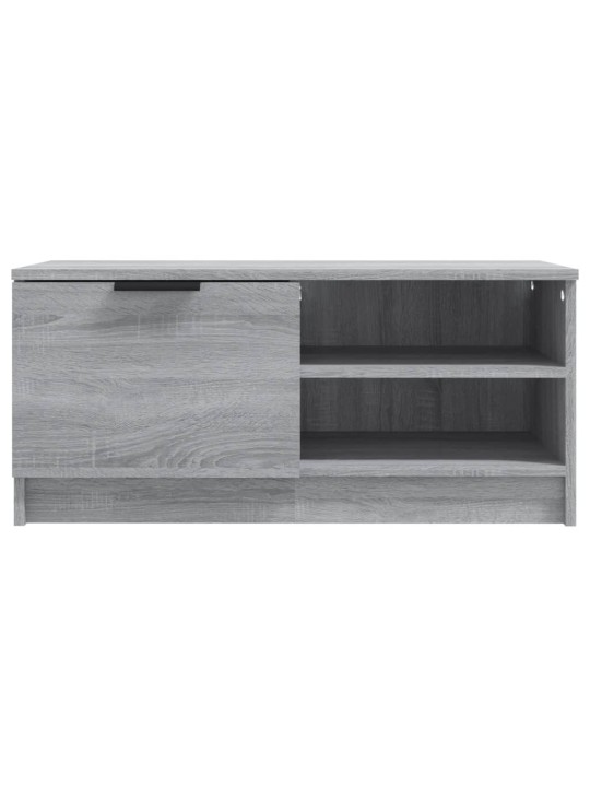 TV-tasot 2 kpl harmaa Sonoma 80x35x36,5 cm lastulevy