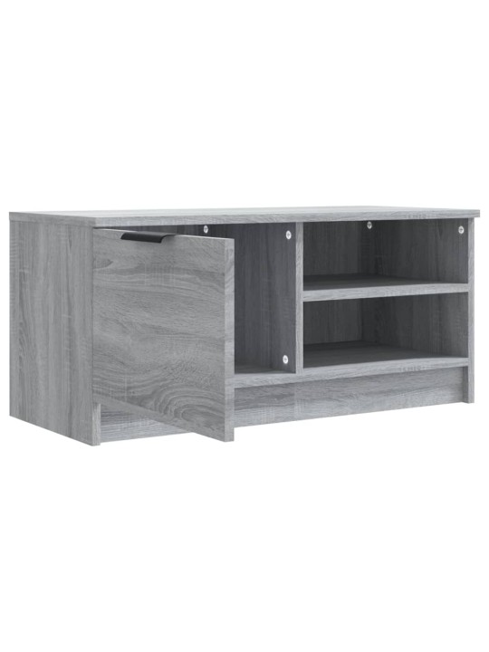 TV-tasot 2 kpl harmaa Sonoma 80x35x36,5 cm lastulevy