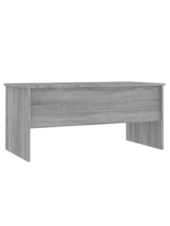 Sohvapöytä harmaa sonoma 102x50,5x46,5 cm tekninen puu