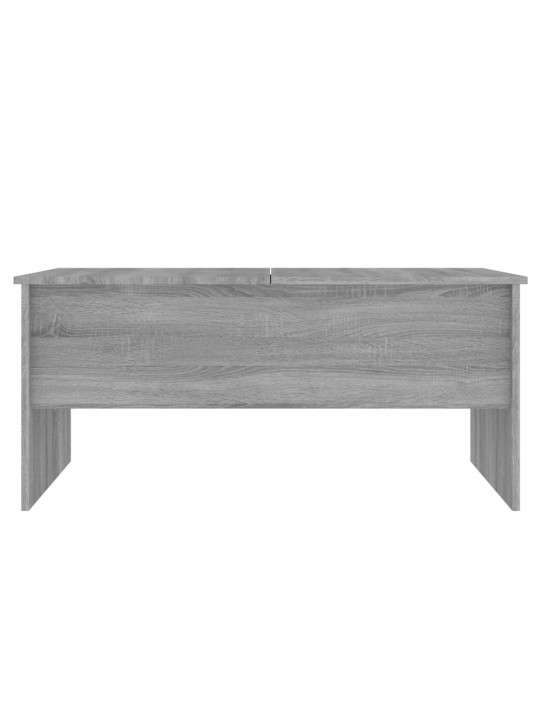 Sohvapöytä harmaa sonoma 102x50,5x46,5 cm tekninen puu