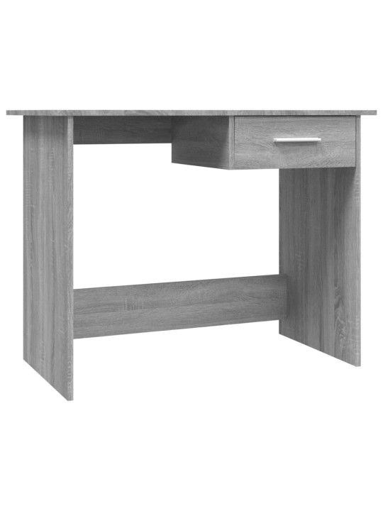 Työpöytä harmaa Sonoma 100x50x76 cm tekninen puu