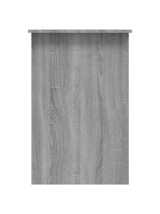 Työpöytä harmaa Sonoma 100x50x76 cm tekninen puu