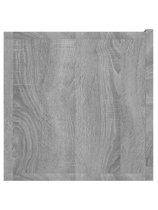 Riippuva tv-kaappi harmaa sonoma 3 kpl 60x30x30 cm tekninen puu