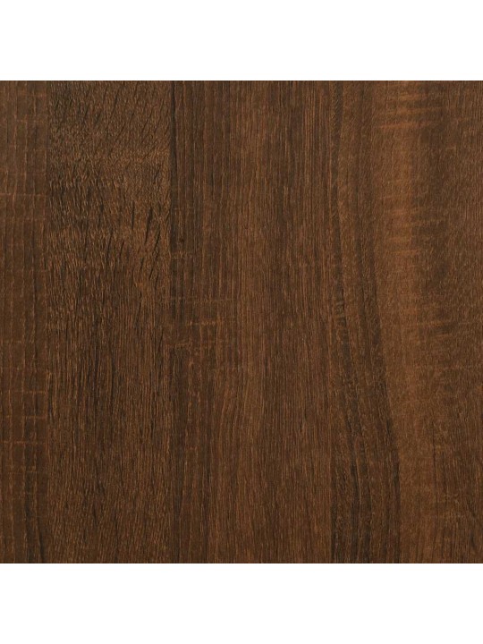 Kuutioseinähyllyt 4 kpl ruskea tammi 30x15x30 cm