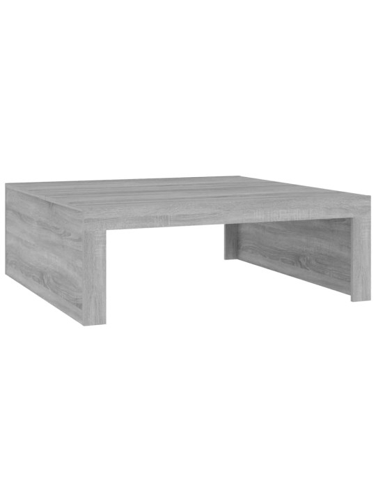 Sohvapöytä harmaa sonoma 100x100x35 cm tekninen puu