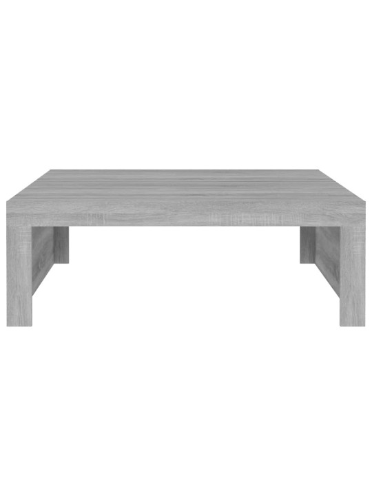 Sohvapöytä harmaa sonoma 100x100x35 cm tekninen puu