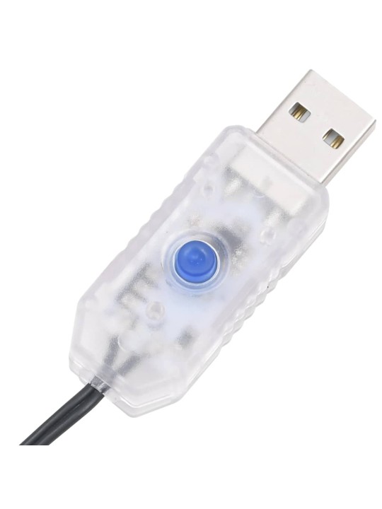 Joulukuusi piikillä 200 sinistä led-valoa 180 cm