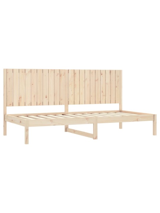 Vuodesohva ilman patjaa 90x200 cm täysi mänty