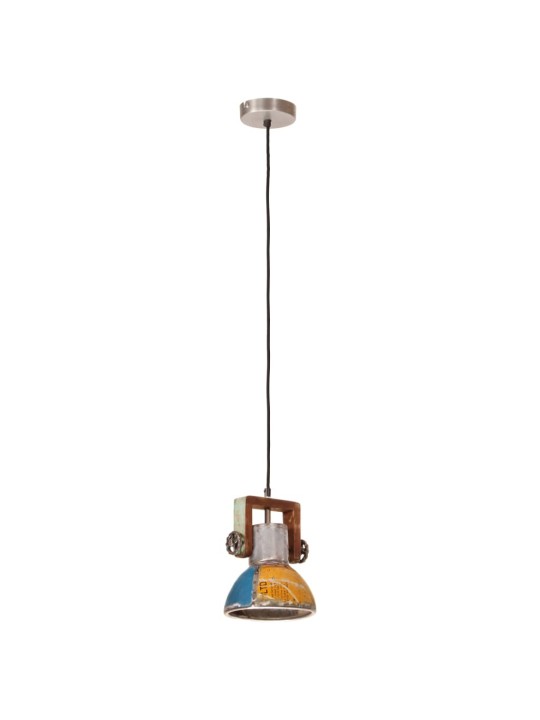 Teollistyylinen riippuvalaisin 25w monivärinen pyöreä 19 cm e27