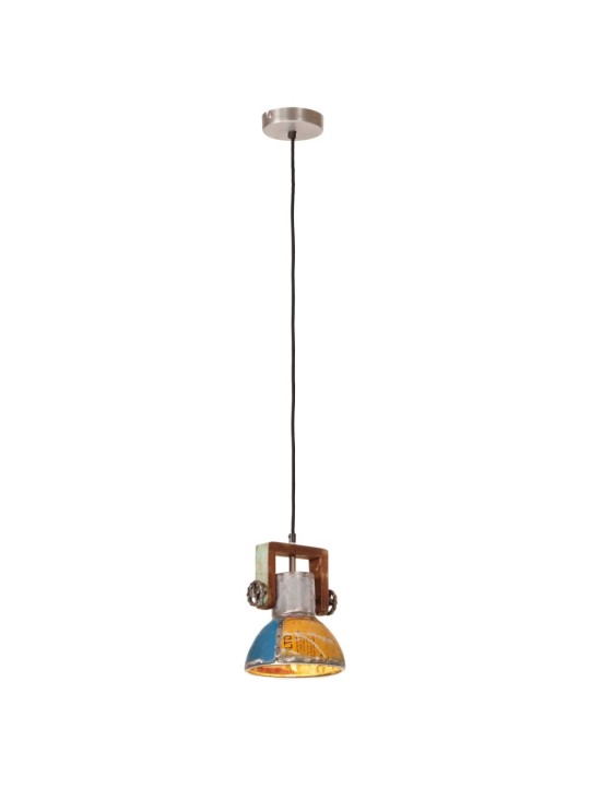 Teollistyylinen riippuvalaisin 25w monivärinen pyöreä 19 cm e27