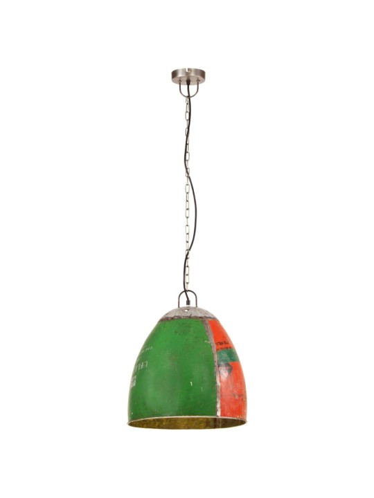 Teollistyylinen riippuvalaisin 25w monivärinen pyöreä 42 cm e27