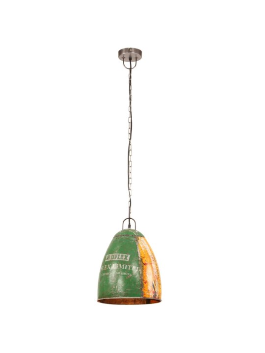 Teollistyylinen riippuvalaisin 25w monivärinen pyöreä 32 cm e27