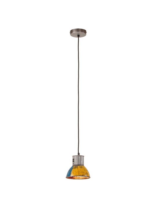 Teollistyylinen riippuvalaisin 25w monivärinen pyöreä 17 cm e27