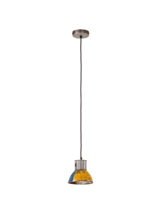 Teollistyylinen riippuvalaisin 25w monivärinen pyöreä 17 cm e27