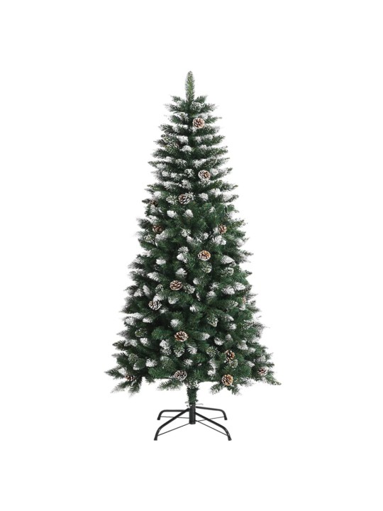 Tekojoulukuusi jalustalla vihreä 120 cm PVC