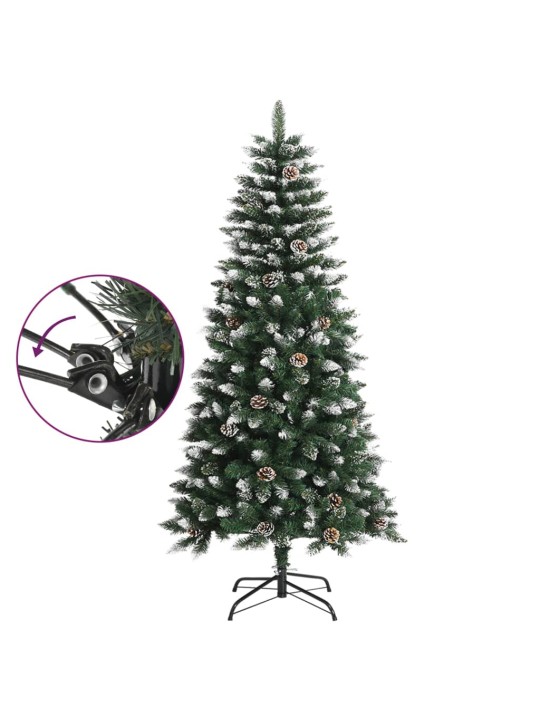 Tekojoulukuusi jalustalla vihreä 120 cm PVC