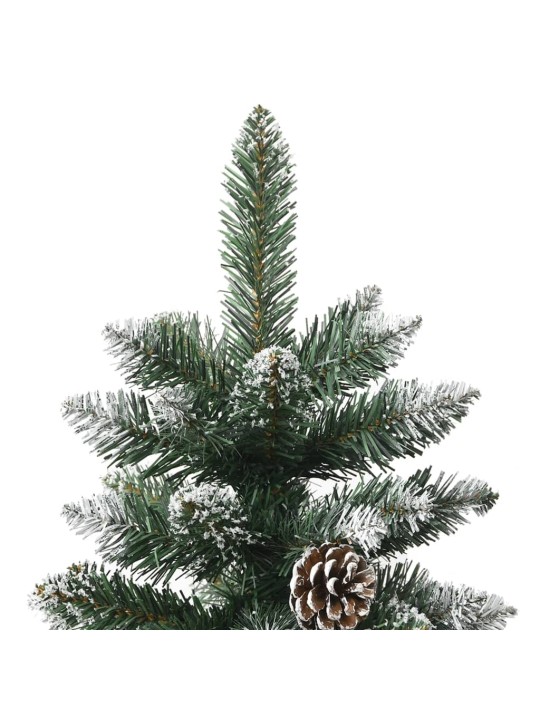 Tekojoulukuusi jalustalla vihreä 120 cm PVC