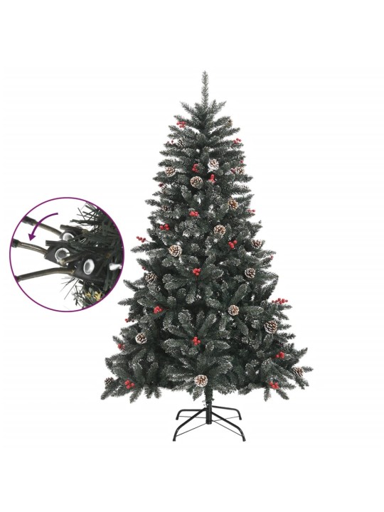 Tekojoulukuusi jalustalla vihreä 120 cm PVC
