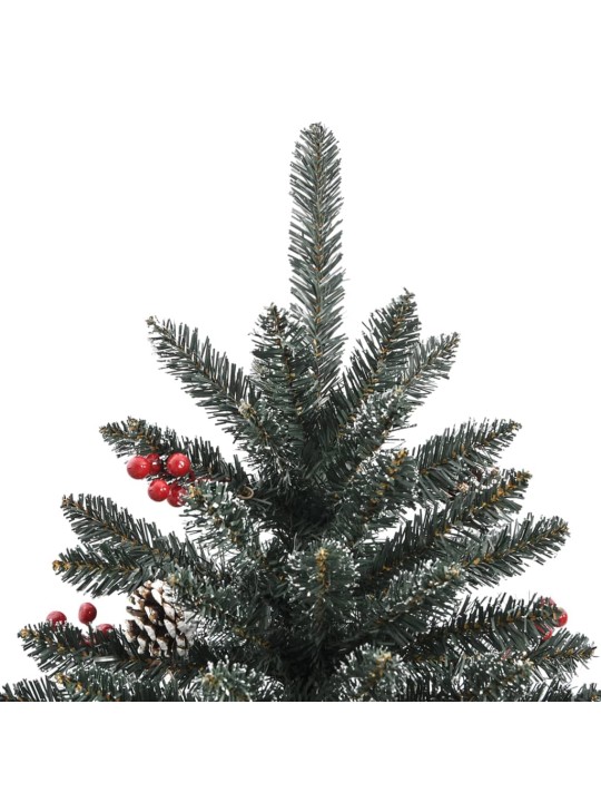 Tekojoulukuusi jalustalla vihreä 120 cm PVC