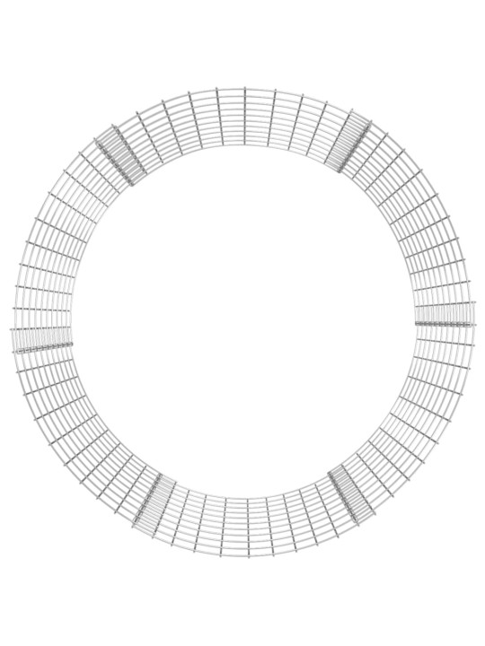 Puutarhakomposti Ø100x100 cm galvanoitu teräs