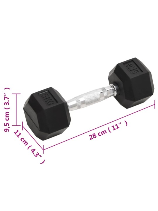 Käsipainot 2 kpl 10 kg valurauta