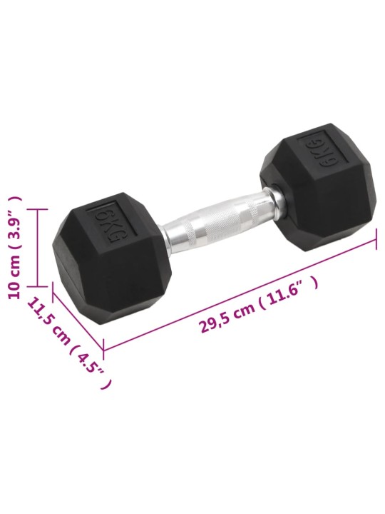 Käsipainot 2 kpl 12 kg valurauta