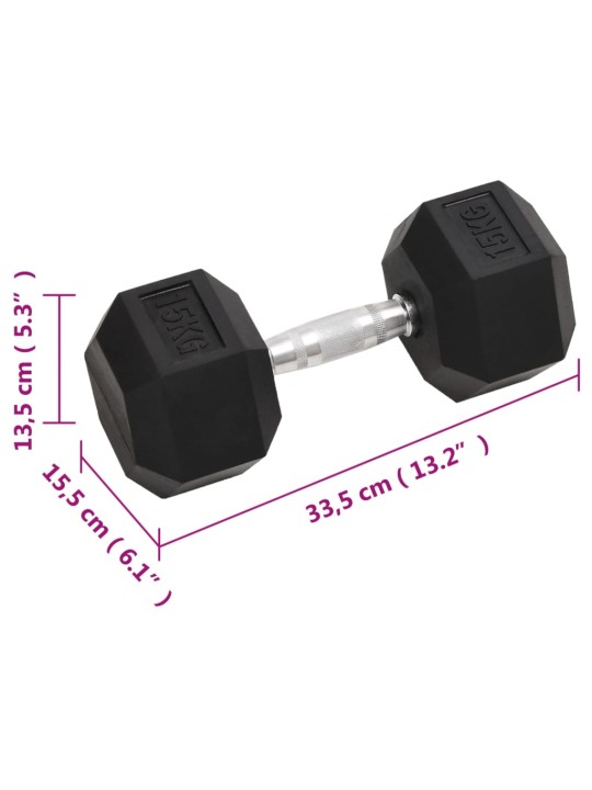 Käsipainot 2 kpl 30 kg valurauta