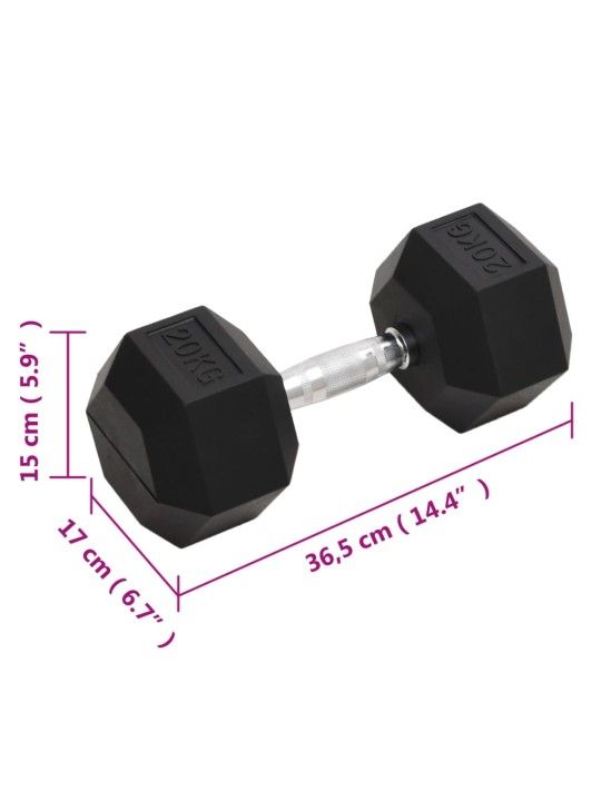 Käsipaino 20 kg valurauta
