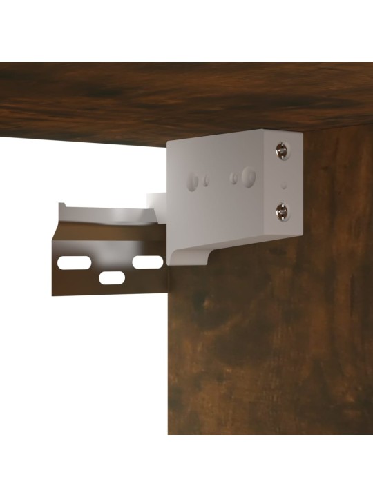 TV-seinäkaapit 4 kpl savutammi 60x30x30 cm tekninen puu