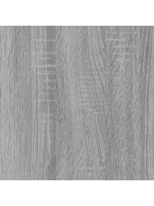 TV-tasot 8 kpl harmaa Sonoma 60x30x30 cm tekninen puu