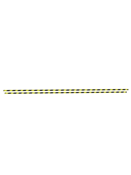 Kulmasuojat 2 kpl keltainen ja musta 4x3x100 cm PU