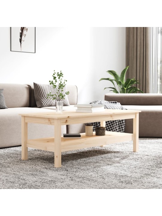Sohvapöytä 110x50x40 cm täysi mänty