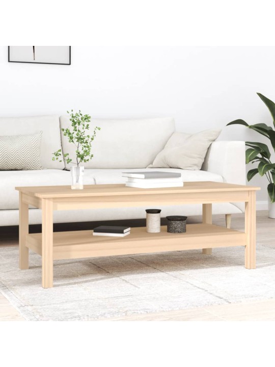 Sohvapöytä 110x50x40 cm täysi mänty