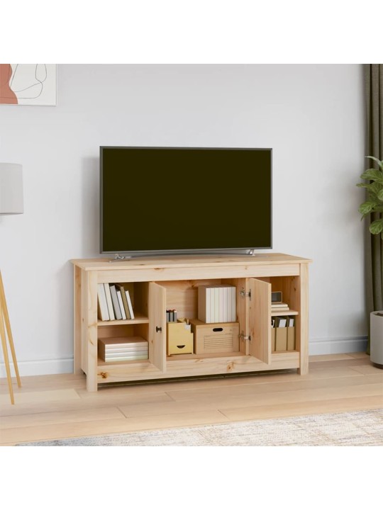 Tv-taso 103x36,5x52 cm täysi mänty