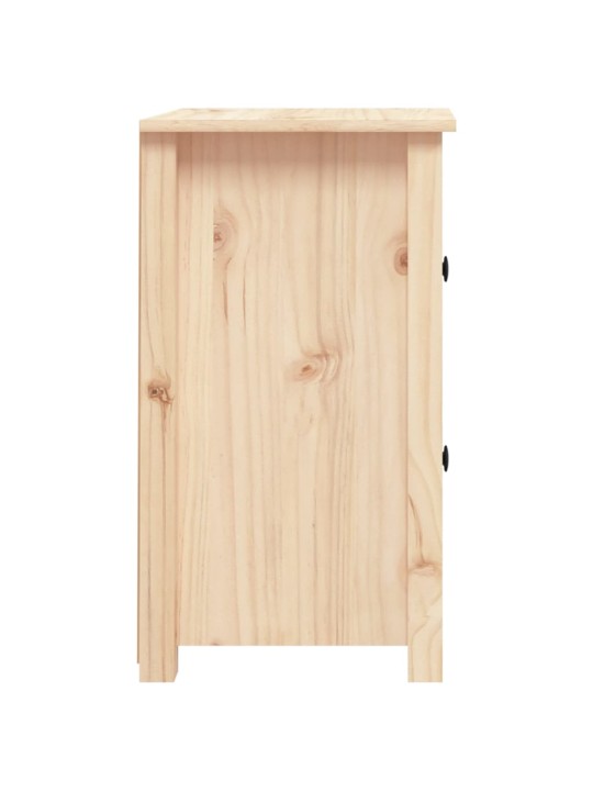 Yöpöydät 2 kpl 40x35x61,5 cm täysi mänty