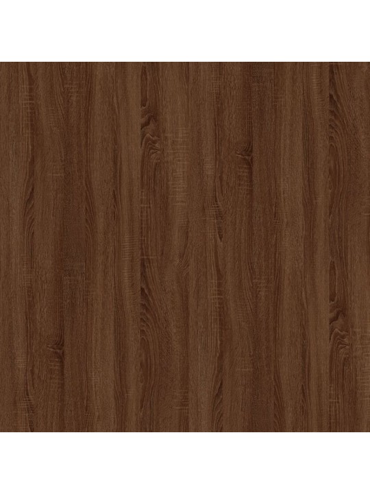 Sohvapöytä ruskea tammi 80x50x35 cm tekninen puu