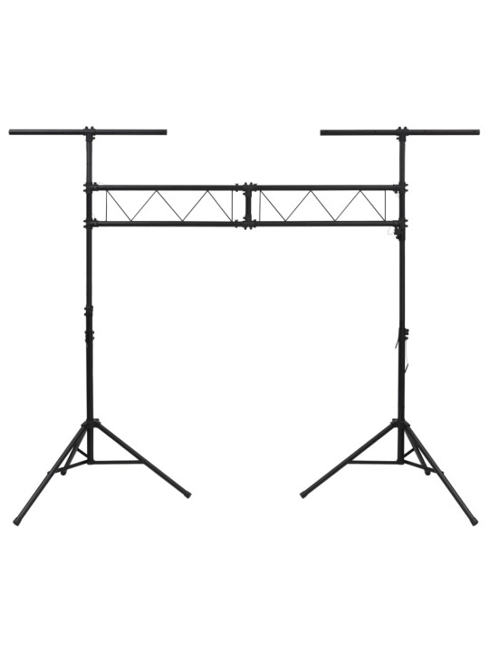 Valoteline musta 338x115x(180-300) cm teräs