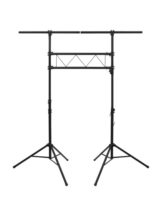 Valoteline musta 238x115x(180-300) cm teräs