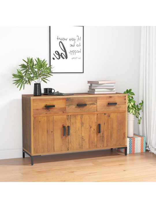 Senkki ruskea 110x35x70 cm täysi mänty