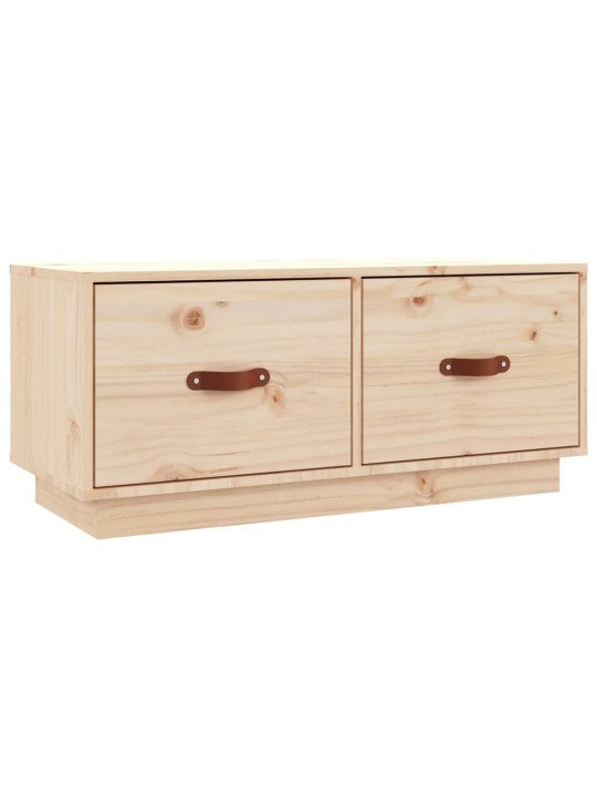 Tv-taso 80x34x35 cm täysi mänty
