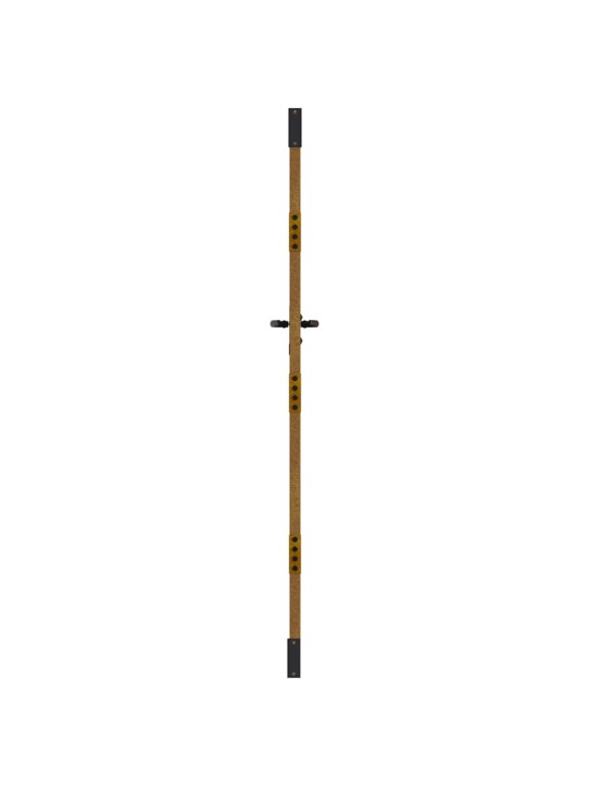 Puutarhaportti 85x200 cm corten teräs