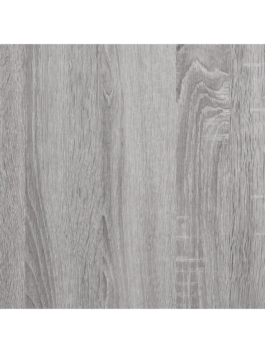 Keittiövaunu harmaa Sonoma 60x45x80 cm tekninen puu