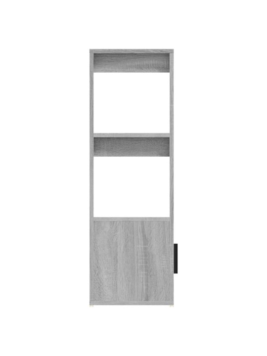 Senkki harmaa sonoma 80x30x90 cm tekninen puu