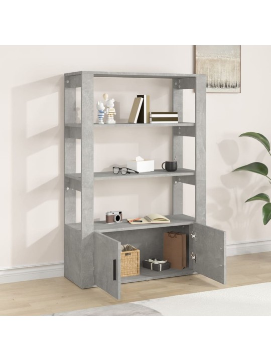 Senkki betoninharmaa 80x30x119,5 cm tekninen puu